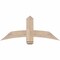 Ekena Millwork Bellingham Smooth Timber Gable Bracket, Douglas Fir, 48"W x 20"H x 5 1/2"D x 5 1/2"F, 10/12 Pitch GBW048X20X0606BEL00SDF - alternate 1